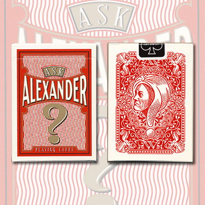 Cartes à jouer Ask Alexander - Édition limitée par Conjuring Arts