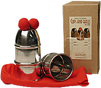 Cups & Balls w/Chop Cup Alum.Combo by Bazar de Magia - Trick - Wizard Magic Shop