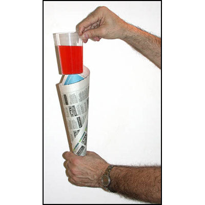 Comedy Glass in Paper Cone by Bazar de Magia - Wizard Magic Shop