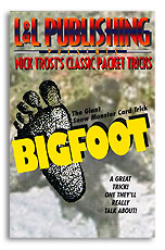Nick Trost's Classic Packet Tricks - Big Foot - Trick - Wizard Magic Shop