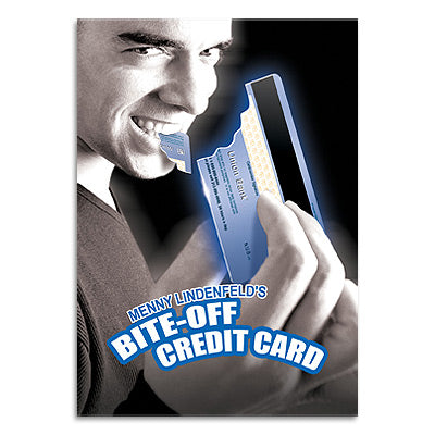 Bite Off Credit Card by Menny Lindenfeld - Trick - Wizard Magic Shop