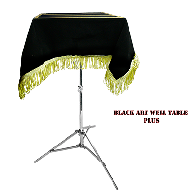 Black Art Table (moving well) - Wizard Magic Shop