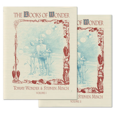 Books of Wonder 2-VOL COMBO set by Tommy Wonder & Stephen Minch - Wizard Magic Shop