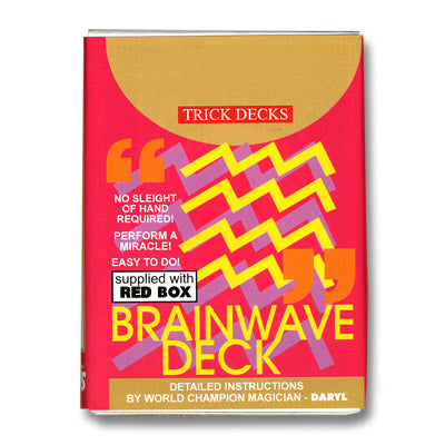 Brainwave Deck Bicycle (Red Case) - Trick Default Title