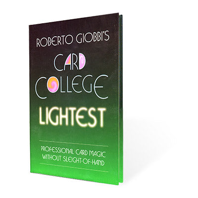 Card College Lightest by Roberto Giobbi - Book - Wizard Magic Shop