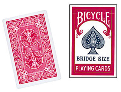 Cards Bicycle Bridge (Red) - Wizard Magic Shop