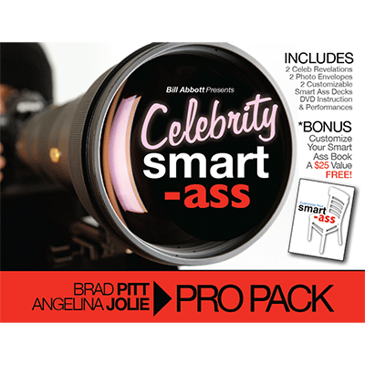Celebrity Smart Ass Bundle (Brad Pitt & Angelina Jolie) by Bill Abbott - Wizard Magic Shop