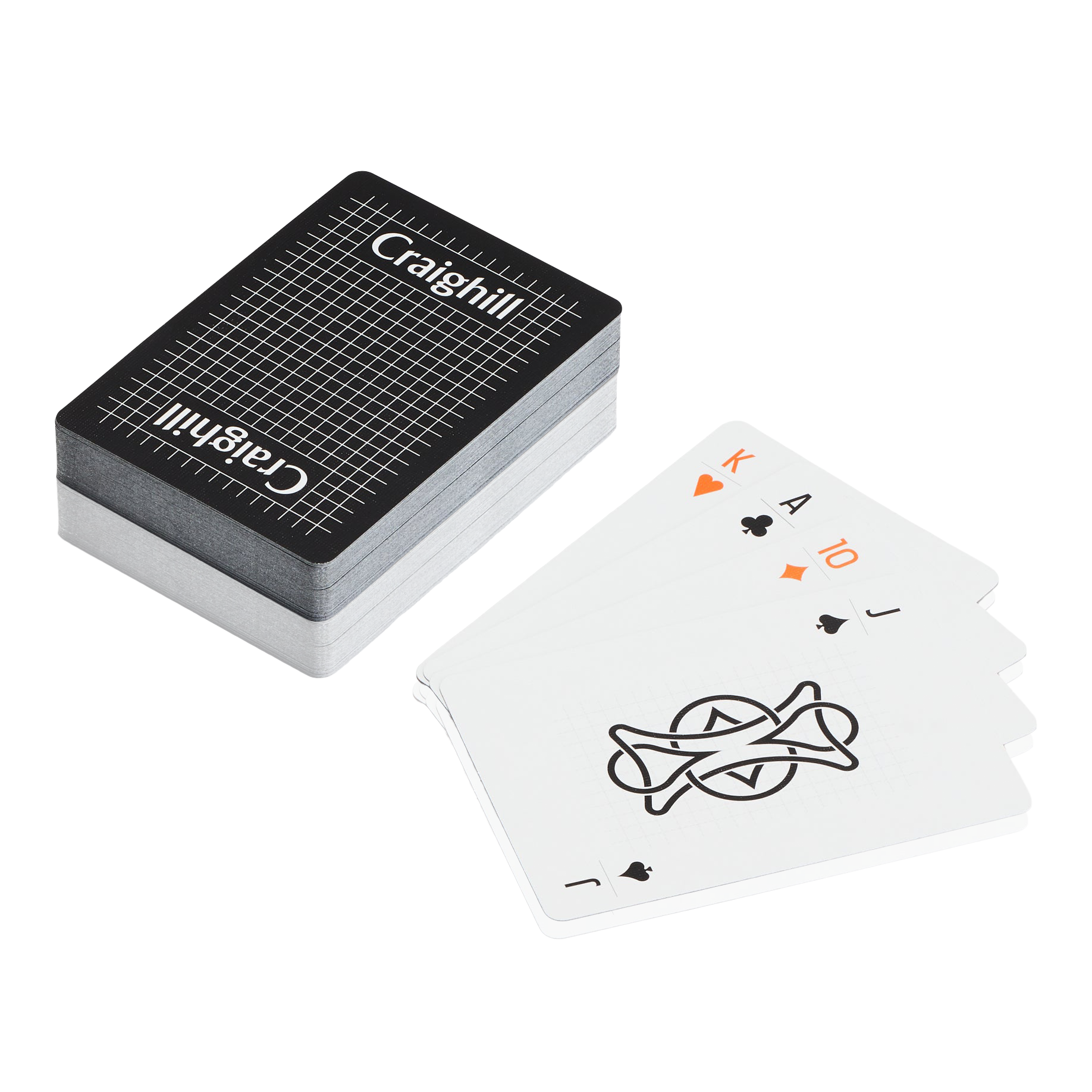 Craighill Playing Cards Black (Black Box)