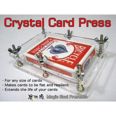 Crystal Card Press by Hondo & Fon - Wizard Magic Shop