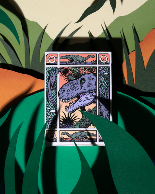 Dinosaur Playing Cards - Wizard Magic Shop