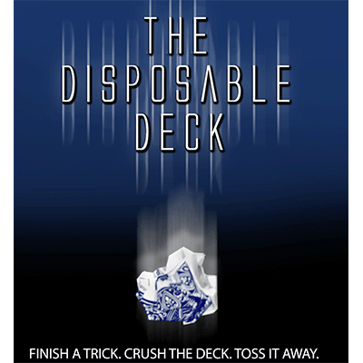 Disposable Deck 2.0 (blue) by David Regal - Trick - Wizard Magic Shop