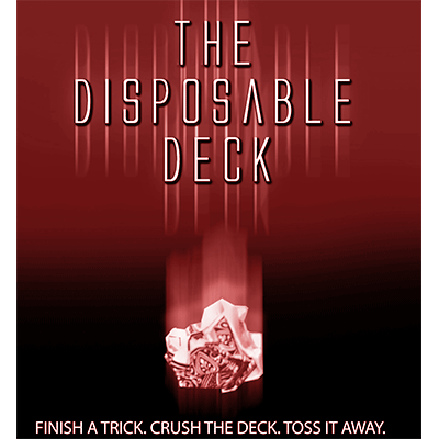 Disposable Deck 2.0 (red) by David Regal - Trick - Wizard Magic Shop