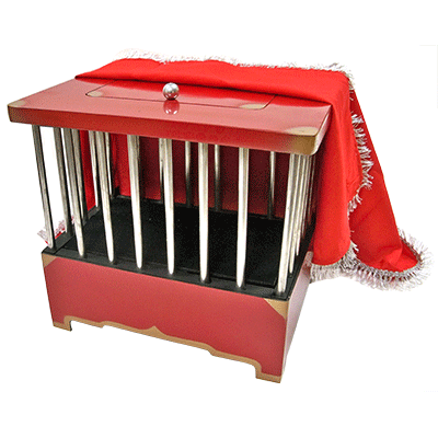 Dove to Rabbit Cage (with folard) by Mr. Magic - Wizard Magic Shop