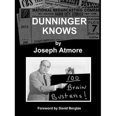 Dunninger Knows de Joseph Atmore - Livre