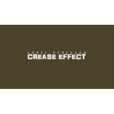 Crease Effect - by Arnel Renegado - Video DOWNLOAD