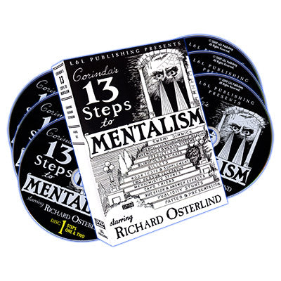 13 étapes vers le mentalisme (6 DVD) de Richard Osterlind - DVD 