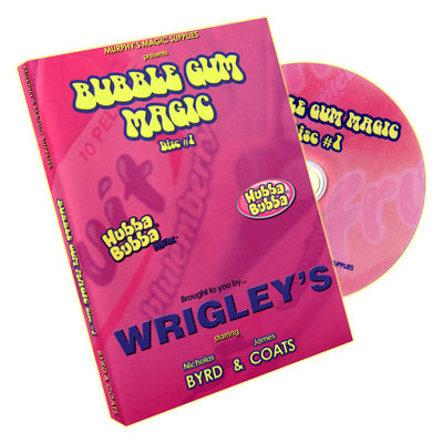 Bubble Gum Magic by James Coats and Nicholas Byrd - Volume 1 - DVD - Wizard Magic Shop