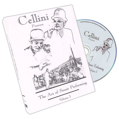 Cellini Art Of Street Performing Volume 1 - DVD - Wizard Magic Shop
