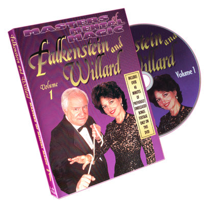 Falkenstein and Willard  Masters of Mental Magic Vol #1 - DVD - Wizard Magic Shop