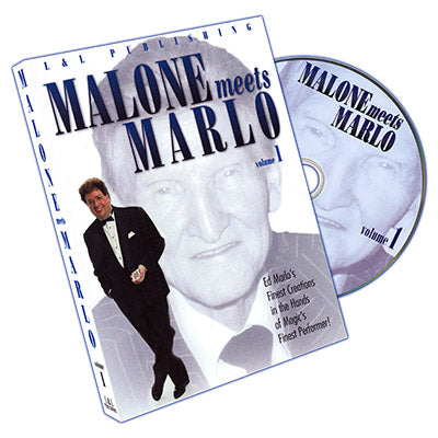 Malone Meets Marlo #1 by Bill Malone - DVD - Wizard Magic Shop