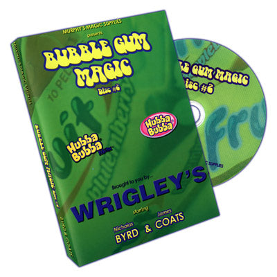Bubble Gum Magic by James Coats and Nicholas Byrd - Volume 2 - DVD - Wizard Magic Shop