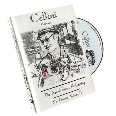 Cellini Art Of Street Performing Vol. 2 - DVD - Wizard Magic Shop