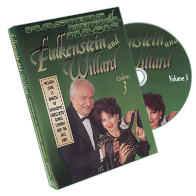 Falkenstein and Willard  Masters of Mental Magic Vol #3 - DVD - Wizard Magic Shop