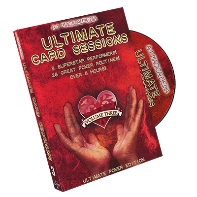 Ultimate Card Sessions - Volume 3 - Ultimate Poker Edition - DVD - Wizard Magic Shop