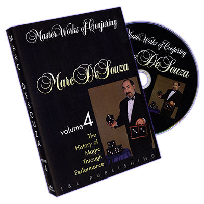 Master Works of Conjuring Vol. 4 by Marc DeSouza - DVD - Wizard Magic Shop