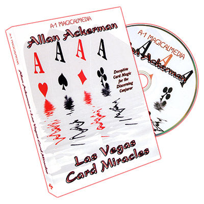 Las Vegas Card Miracles by Allan Ackerman - DVD