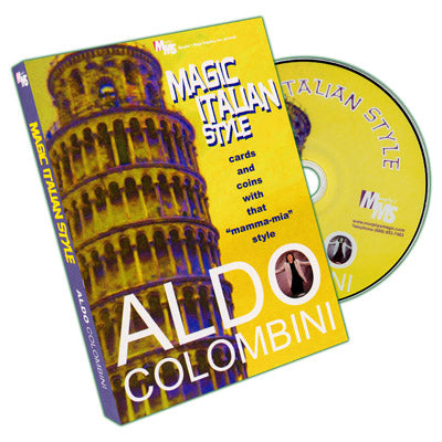 Magic Italian Style by Aldo Colombini - DVD - Wizard Magic Shop