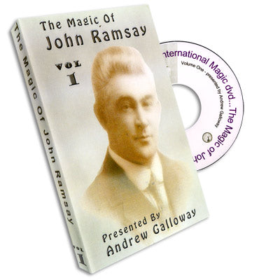 Magic of John Ramsay DVD #1 by Andrew Galloway - Wizard Magic Shop