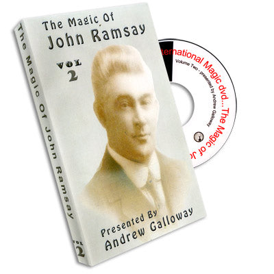 Magic of John Ramsay DVD #2 by Andrew Galloway - Wizard Magic Shop