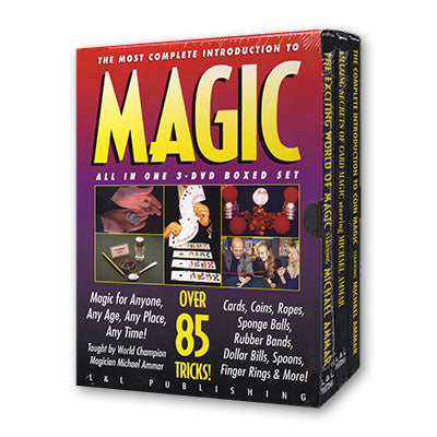 Ammar Trilogy (3 Video Set) by Michael Ammar video DOWNLOAD - Wizard Magic Shop