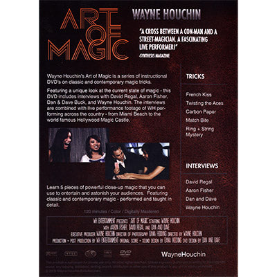Art of Magic by Wayne Houchin - DVD alternate view - Wizard Magic Shop