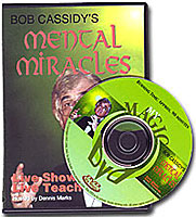 Mental Miracles Bob Cassidy, DVD - Wizard Magic Shop