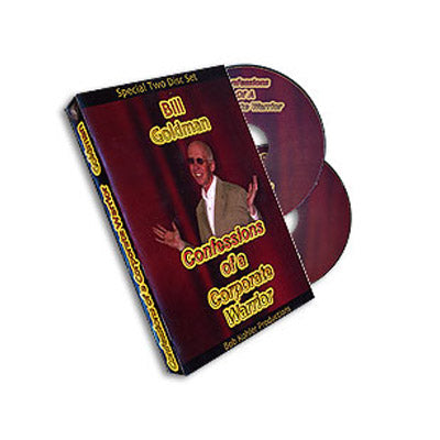 Confessions Of Corporate Warrior (2 DVD Set) by Bill Goldman - DVD - Wizard Magic Shop