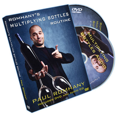 Romhany's Multiplying Bottle Routine by Paul Romhany - DVD - Wizard Magic Shop