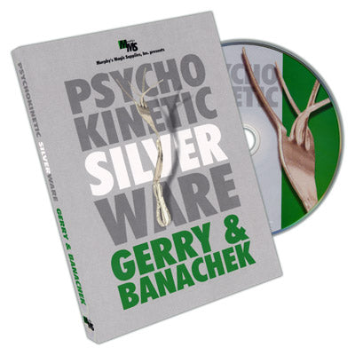 Psychokinetic Silverware by Gerry And Banachek - DVD - Wizard Magic Shop