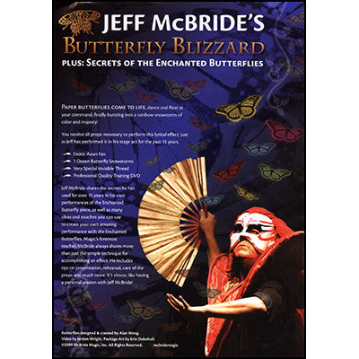 Butterfly Blizzard (Props and Online Instructions) by Jeff McBride and Alan Wong - Trick - Wizard Magic Shop