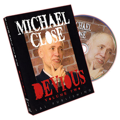 Devious Volume 2 by Michael Close and L&L Publishing - DVD - Wizard Magic Shop
