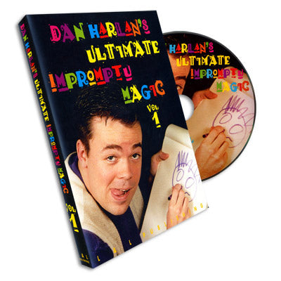 Ultimate Impromptu Magic Vol 1 by Dan Harlan - DVD - Wizard Magic Shop