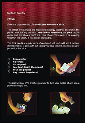 Celltic by David Kemsley - DVD alternate view - Wizard Magic Shop