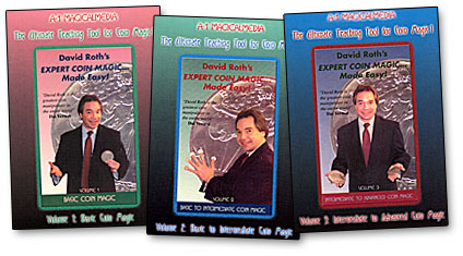 Coin Magic Made Easy Roth- #3, DVD - Wizard Magic Shop