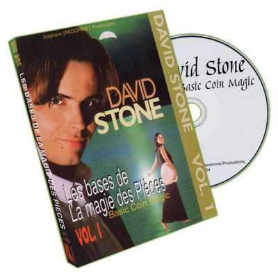 Basic Coin Magic - Vol.1 by David Stone - DVD - Wizard Magic Shop