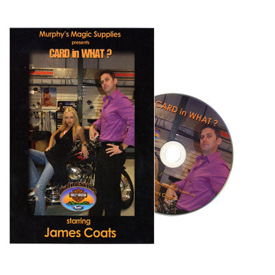 Card in What? James Coats, DVD - Wizard Magic Shop
