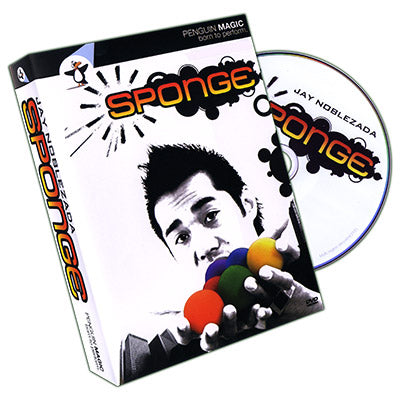 Sponge (DVD and 4 Sponge Balls) by Jay Noblezada - DVD - Wizard Magic Shop