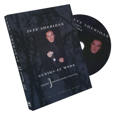 Jeff Sheridan Genius at Work Vol 3 Original Magic - DVD - Wizard Magic Shop