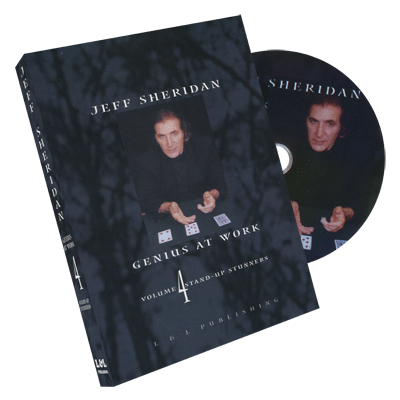 Jeff Sheridan Genius at Work Vol 4 Standup Stunner - DVD - Wizard Magic Shop