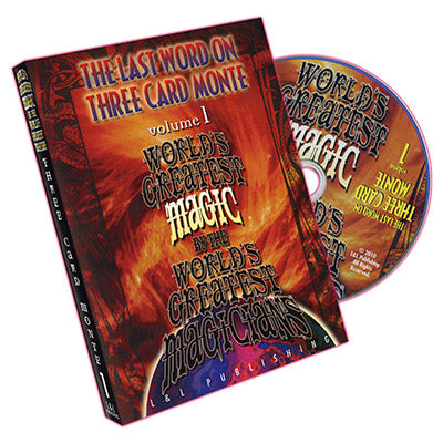 World's Greatest Magic: The Last Word on Three Card Monte Vol. 1 by L&L Publishing - DVD - Wizard Magic Shop